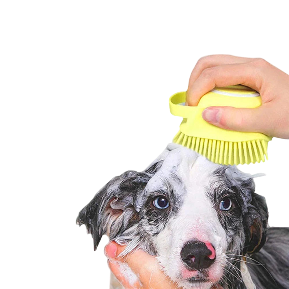 Silicone Pet Bath Brush