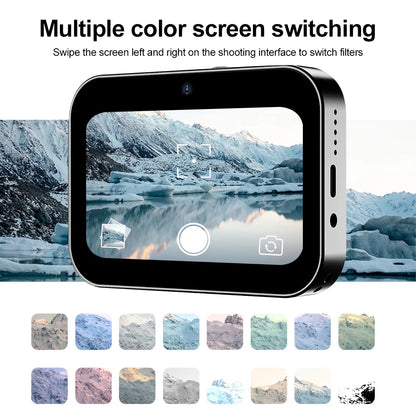 64MP 4K Digital Camera with Touchscreen