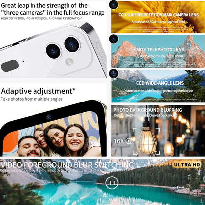 64MP 4K Digital Camera with Touchscreen