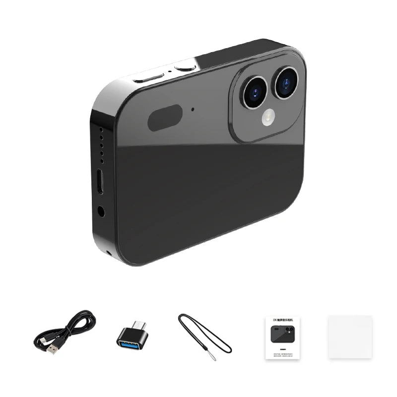64MP 4K Digital Camera with Touchscreen