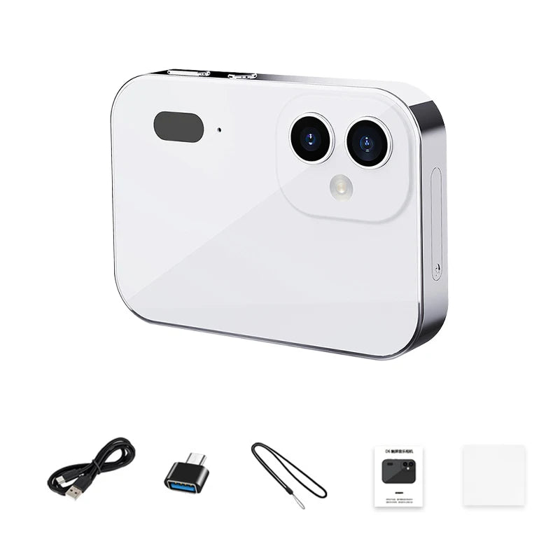 64MP 4K Digital Camera with Touchscreen